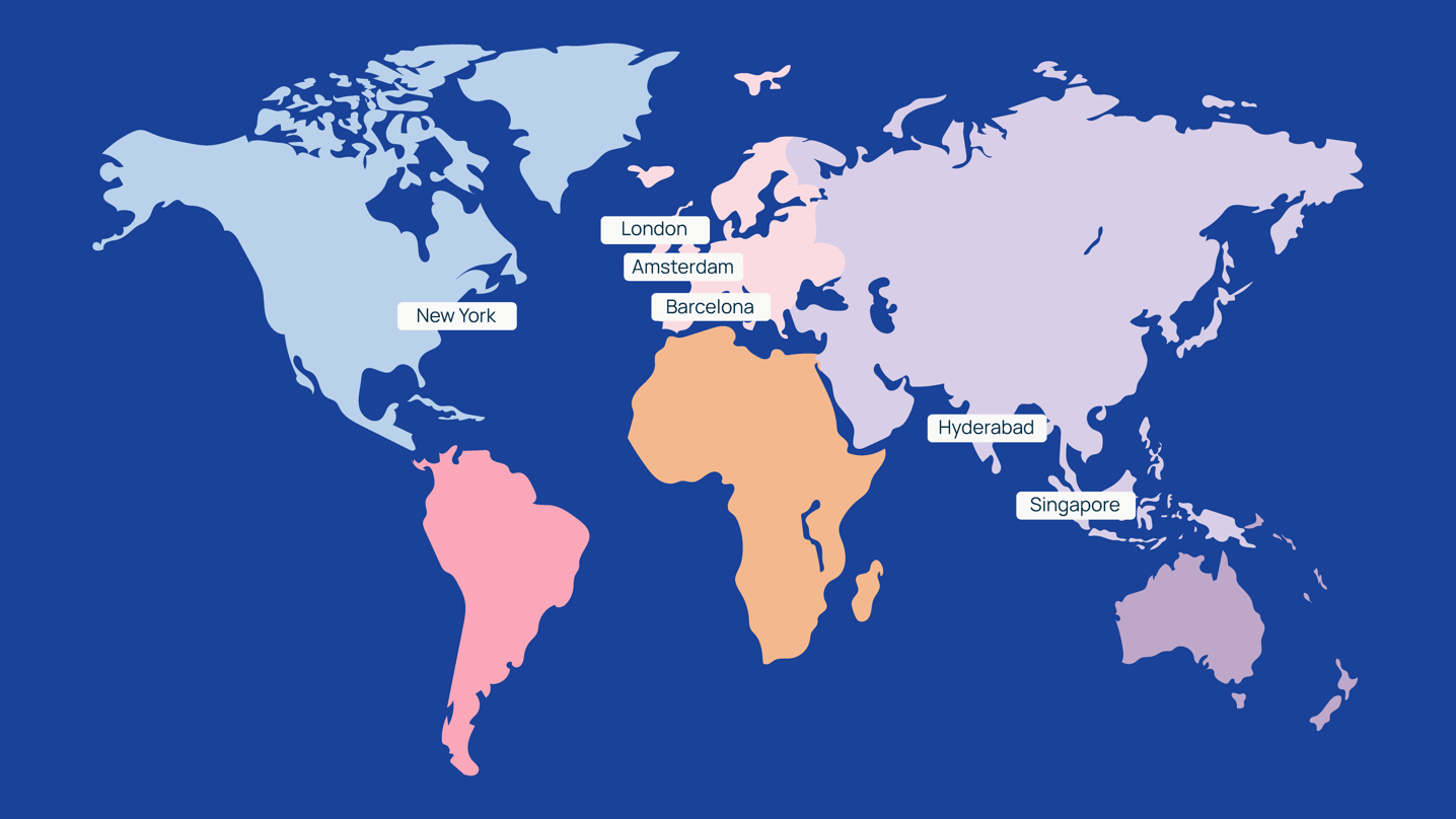 Visualfabriq Offices Map