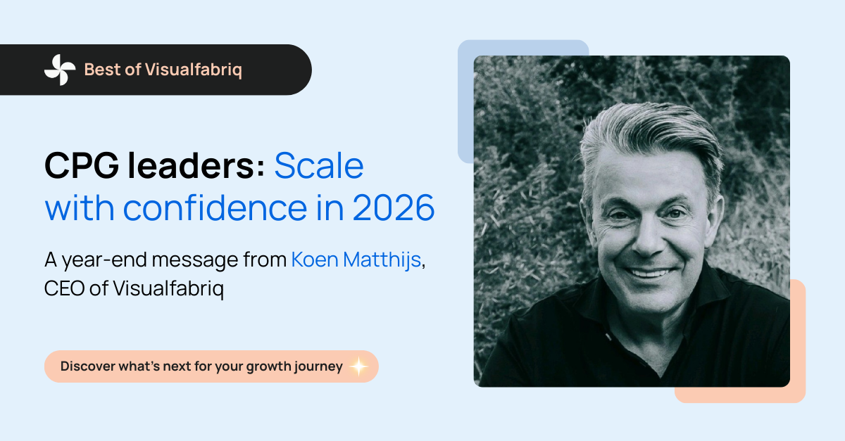 Year-end message from Koen Matthijs, CEO of Visualfabriq