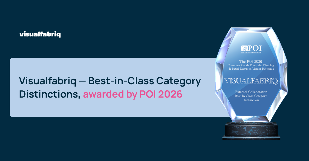 Visualfabriq earns 7 Best-in-Class Category Distinctions in POI's 2026