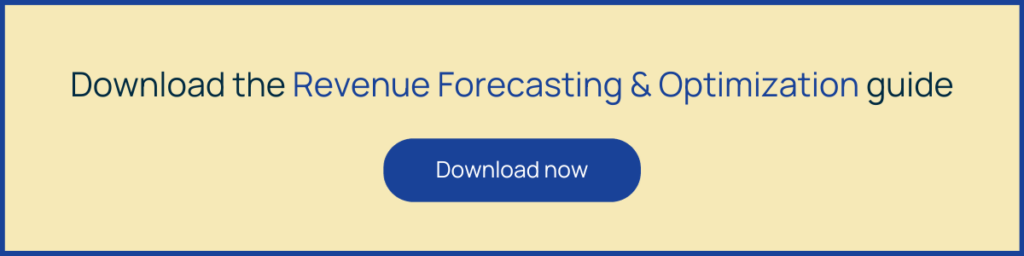Download the Revenue Forecasting & Optimisation brochure